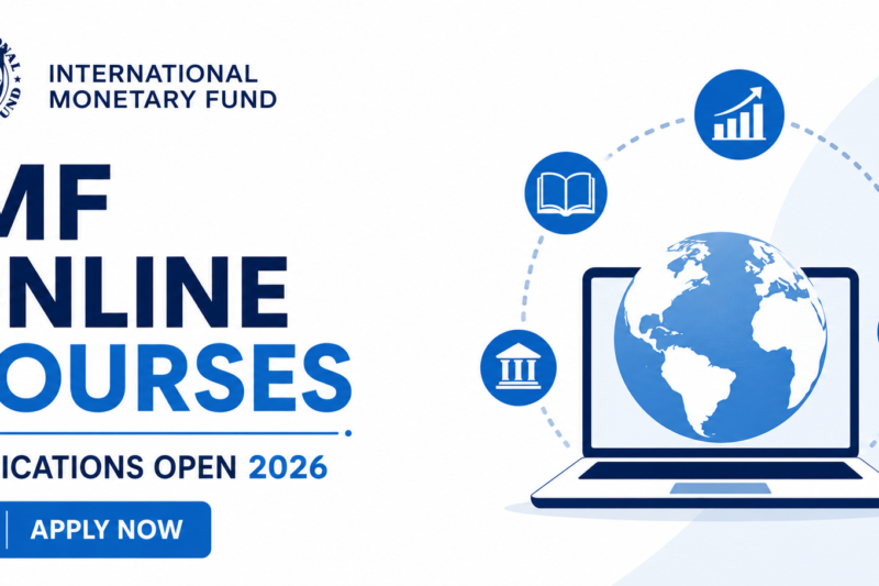 International Monetary Fund Online Courses Applications Open 2026