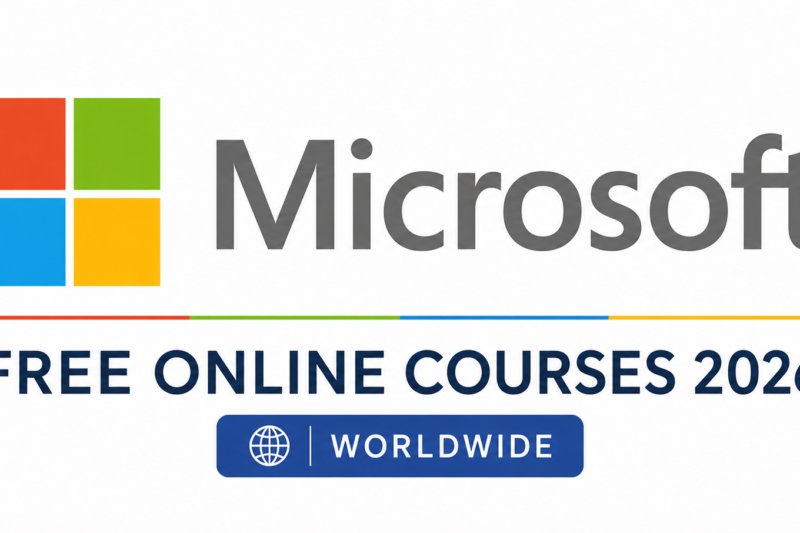 Microsoft Free Online Courses 2026 Applications Open Worldwide | Learn In-Demand Tech Skills for Free