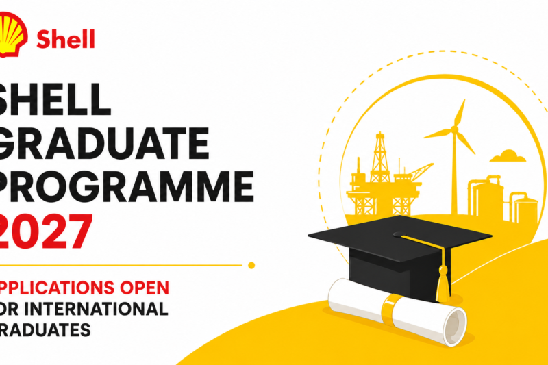 Shell Graduate Programme 2027: Applications Open for International Graduates
