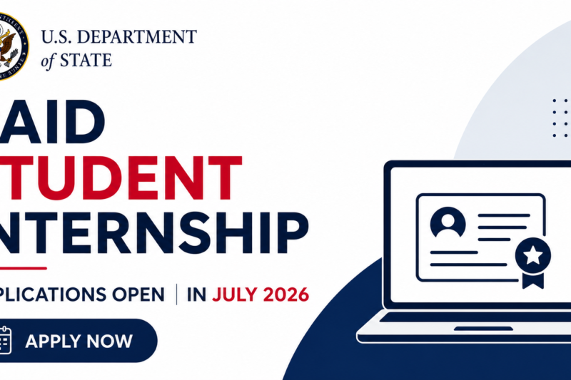 U.S. Department of State Paid Student Internship Applications Open in July 2026