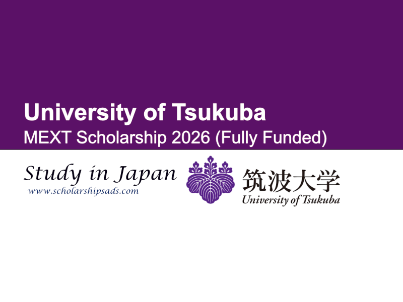 Japanese Government MEXT Scholarship 2027 Applications Open for International Students at the University of Tsukuba